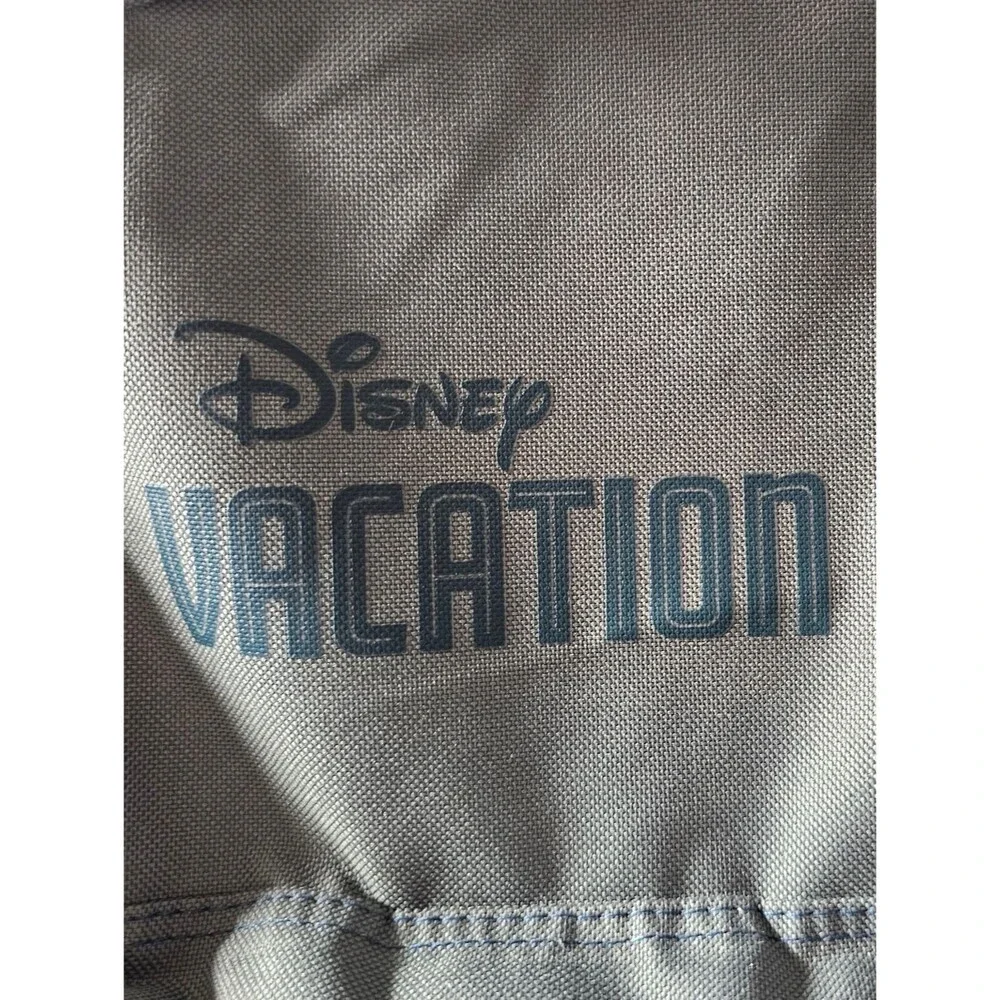 Disney Vacation Club Member Mickey Backpack Blue Gray DVC Travel Park Daypack